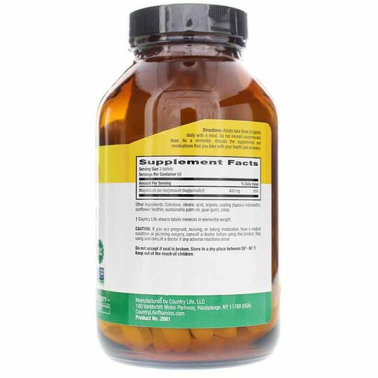 Chelated Magnesium Glycinate 400 Mg, CTL